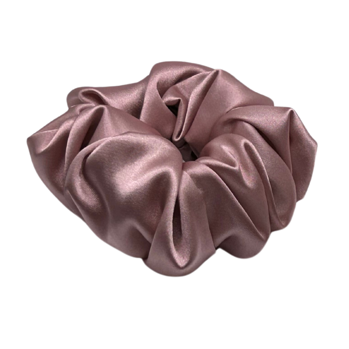 Dusty Pink XL Satin Scrunchie