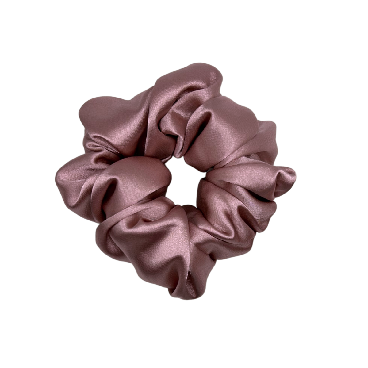 Dusty Pink XL Satin Scrunchie