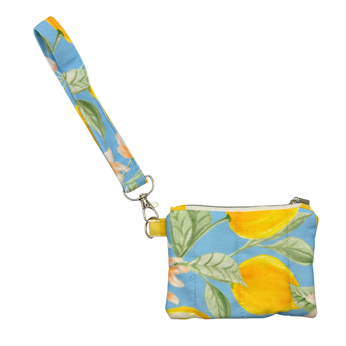 Lemon Lane Small Quilted Wallet