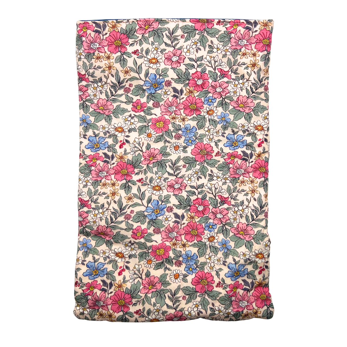 Lillian Quilted Book Sleeve – Blue