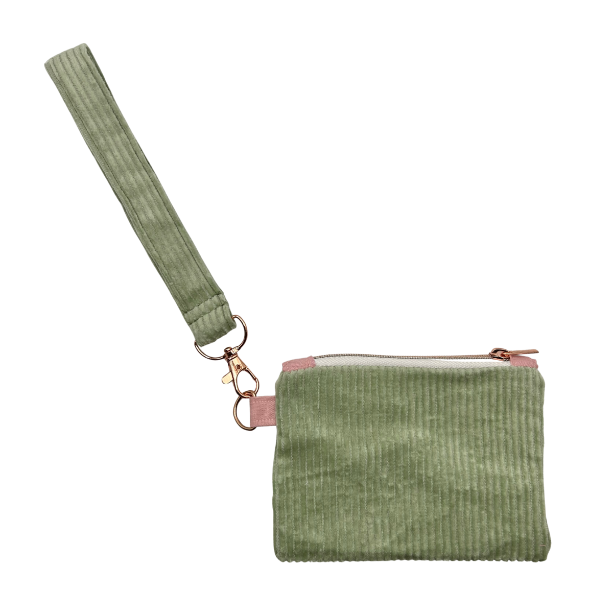 Matcha Keychain Wristlet