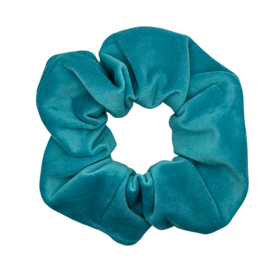 Aquamarine (Green) XL Velvet Scrunchie