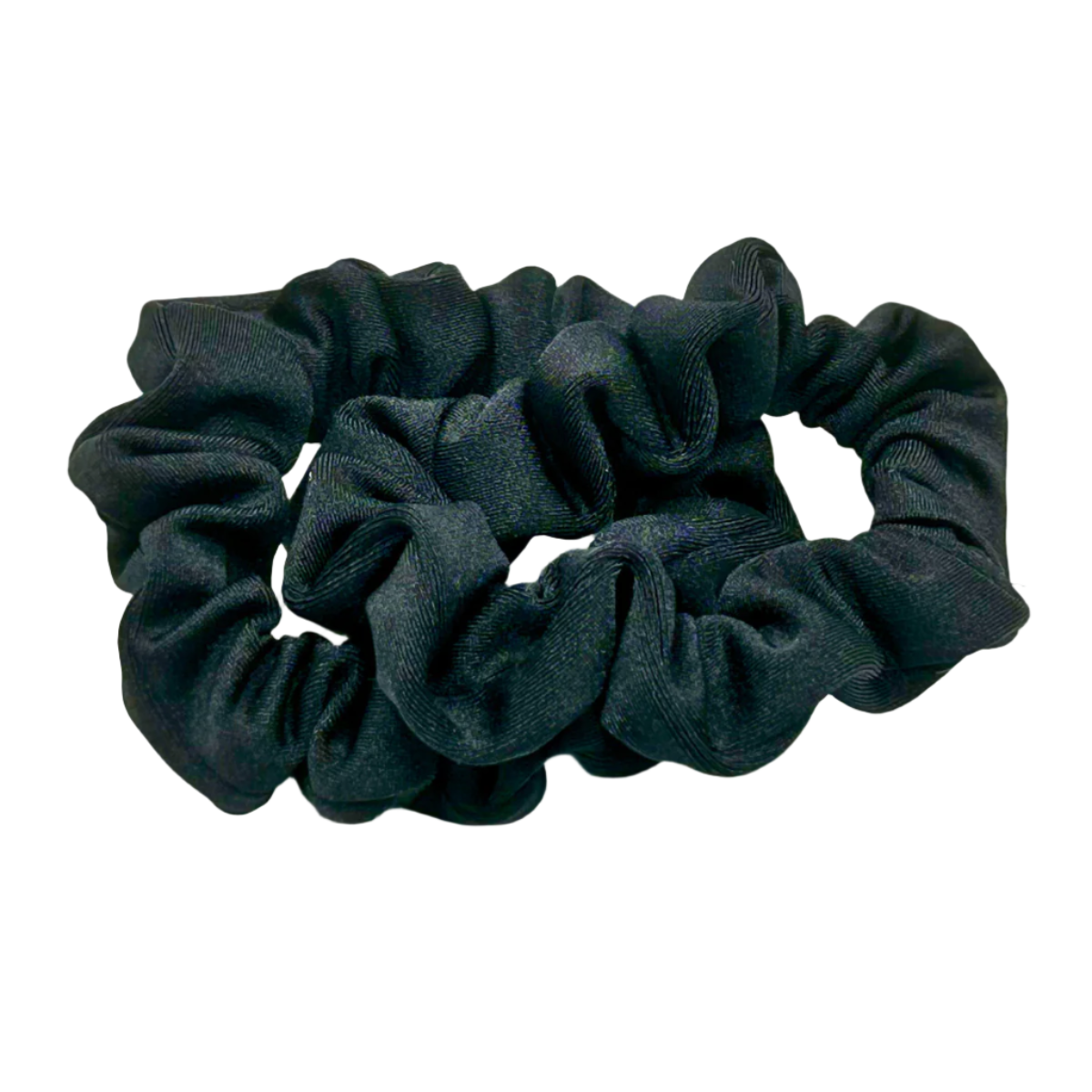 Charlotte Swim Scrunchies (Black)