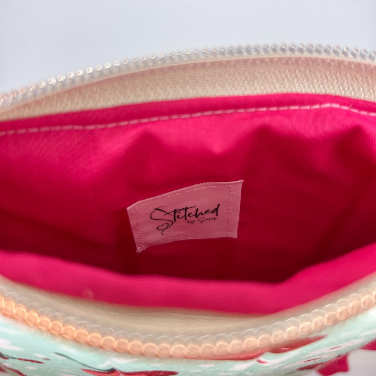 Cherry Mint Quilted Device Sleeve