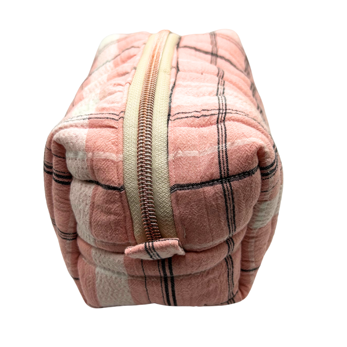 Davina Rose Quilted Makeup Bag - Medium