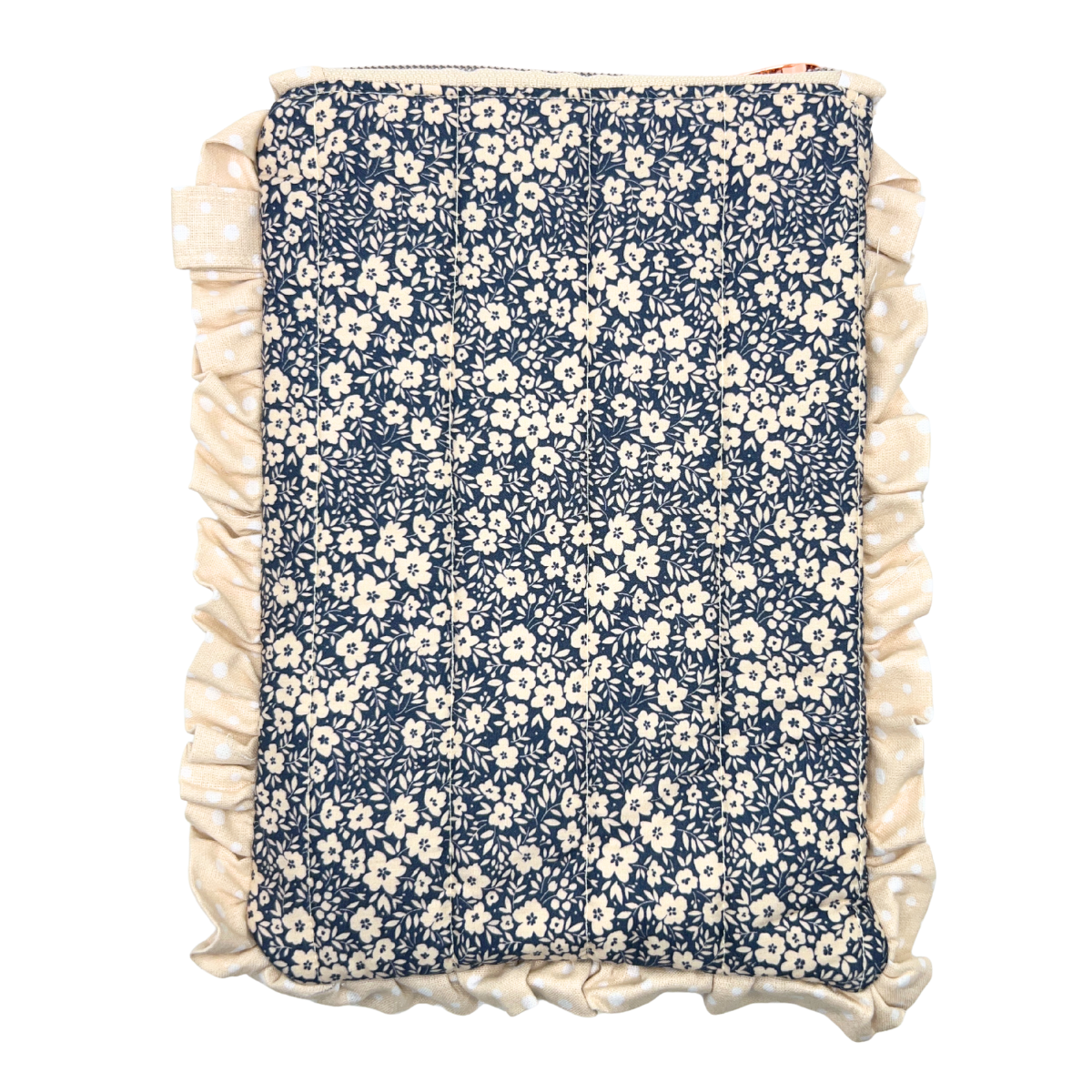 Everleigh Quilted Kindle Sleeve with Ruffles
