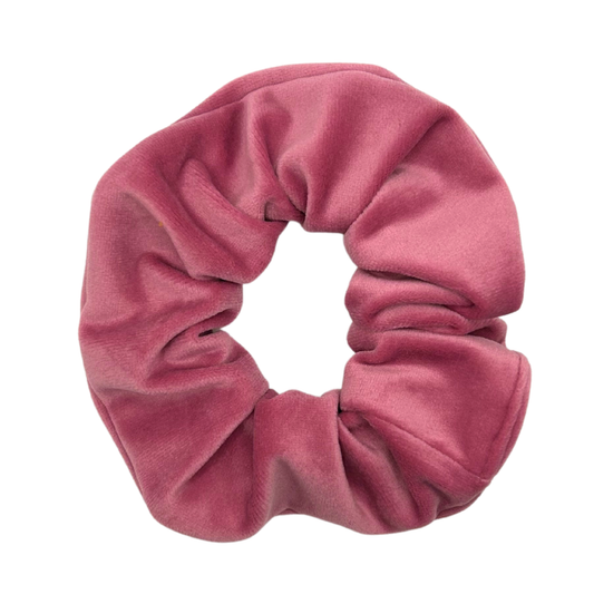 Garnet (Pink) XL Velvet Scrunchie