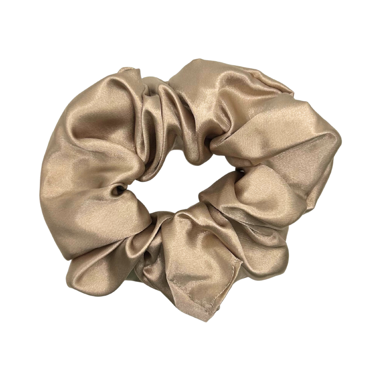Latte XL Satin Scrunchie