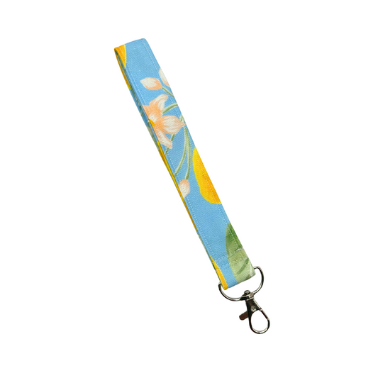 Lemon Lane Keychain Wristlet