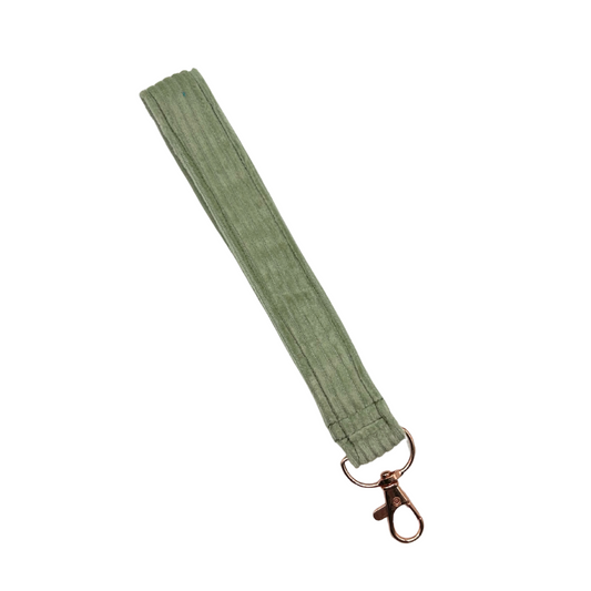 Matcha Keychain Wristlet