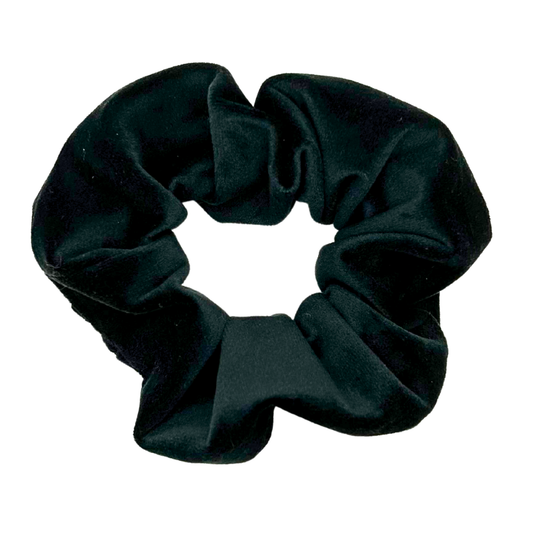 Onyx (Black) XL Velvet Scrunchie