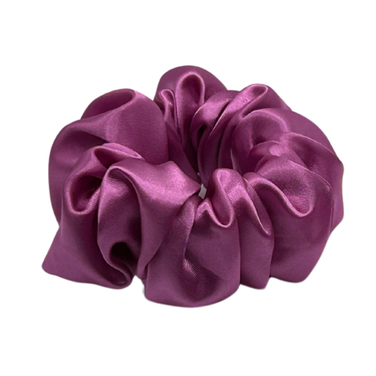 XL Satin Scrunchie Orchid