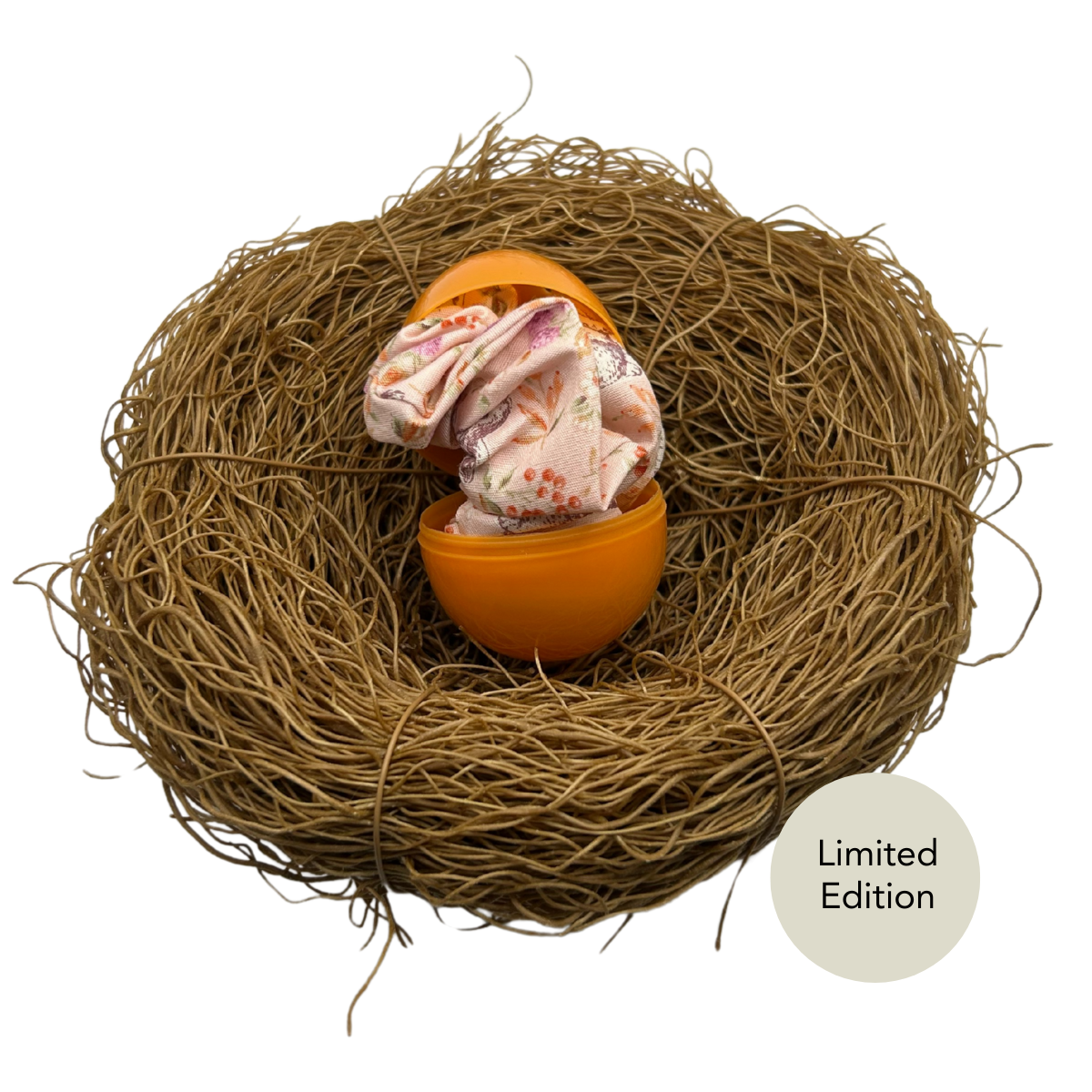 Raspberry Bunnies Easter Scrunchies