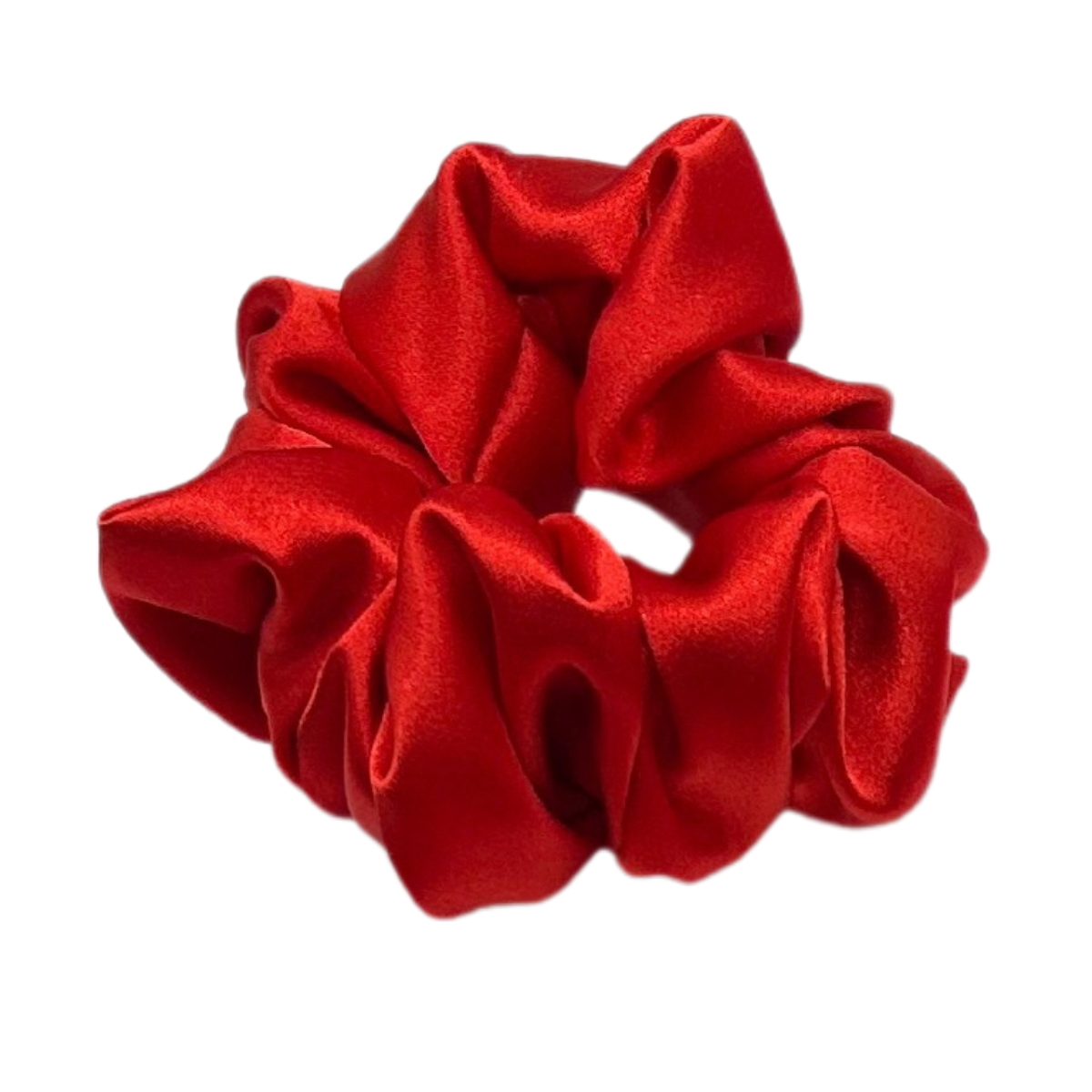 XL Satin Scrunchie Red