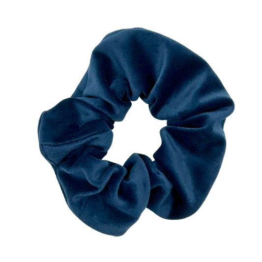 Sapphire (Navy Blue) XL Velvet Scrunchie