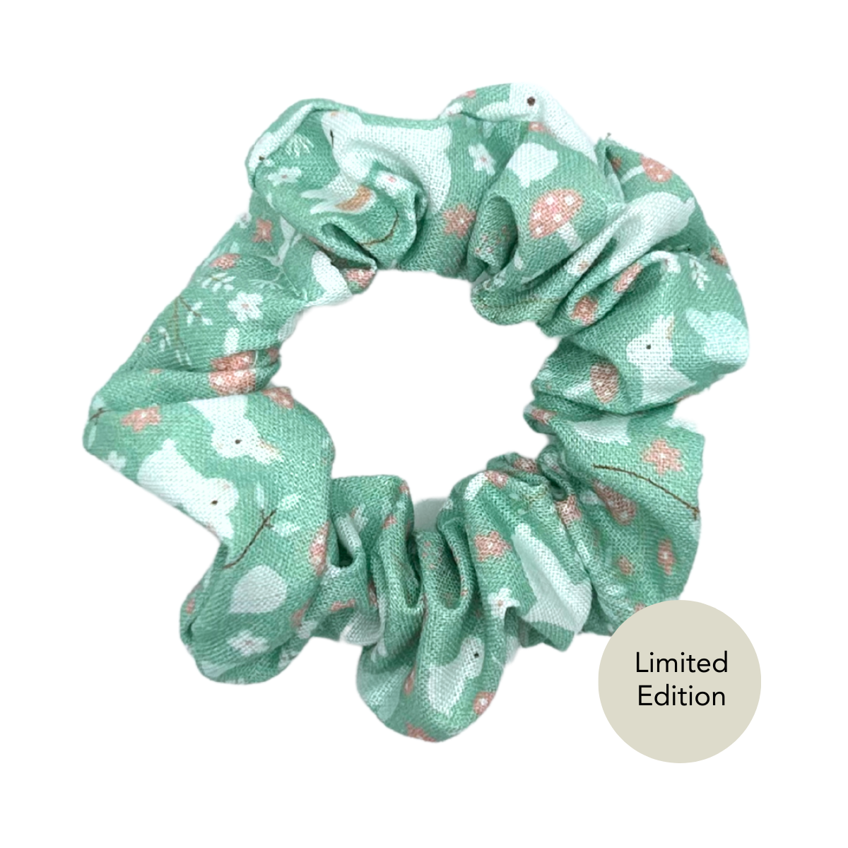 Woodland Bunnies Easter Scrunchies