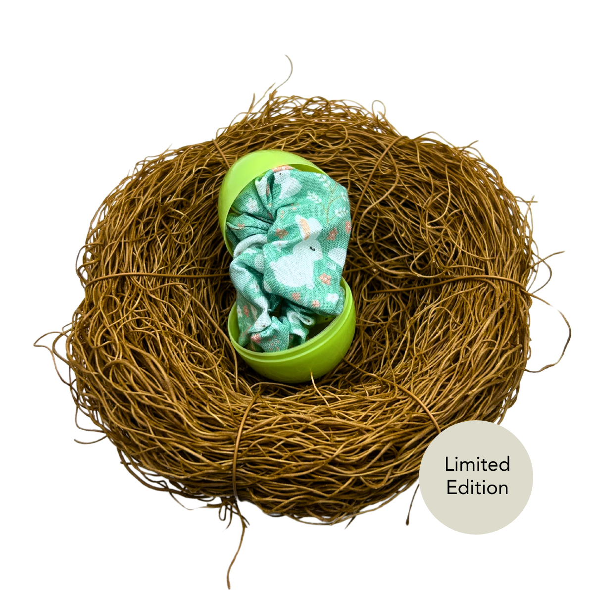 Woodland Bunnies Easter Scrunchies