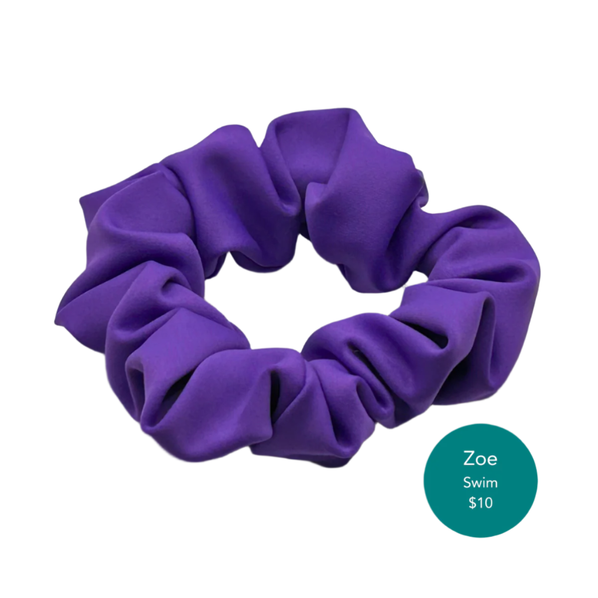 Zoe Swim Scrunchie (Purple)